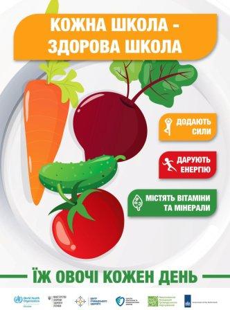 Їж овочі кожен день!